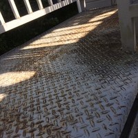 東京都福生市　屋外階段・廊下の鉄骨塗装